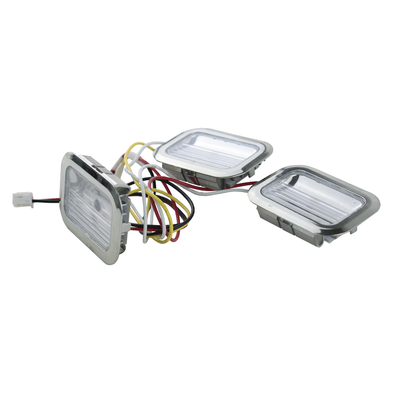 W11205082 LED LIGHT HARNESS - CHROME 
 for Whirlpool