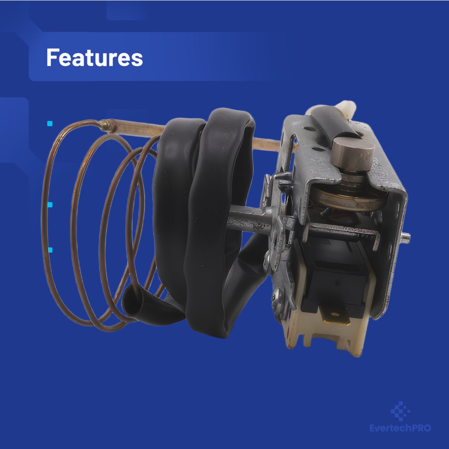 W11225755 Range/Oven Temperature Control Thermostat Compatible with – Replaces W11224670 – Fits Whirlpool, Maytag, KitchenAid, Jenn-Air, Ken-more, Amana, Magic Chef