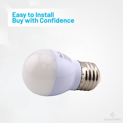 EvertechPRO W11338583 Refrigerator Light Bulb Compatible Maytag Whirlpool