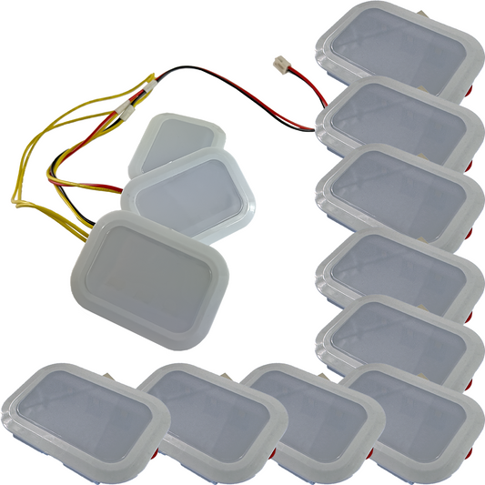 W11683243 LED Lens Kit White - 12 pack 
 
 
 for Whirlpool