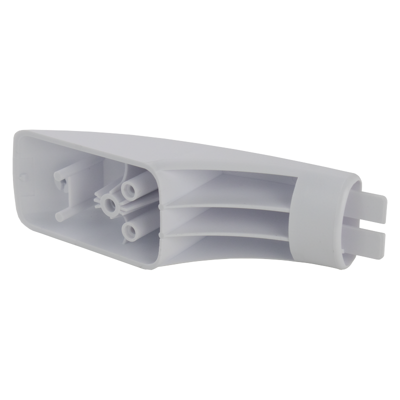 WB07K10043 HANDLE END CAP (WHITE) for GE