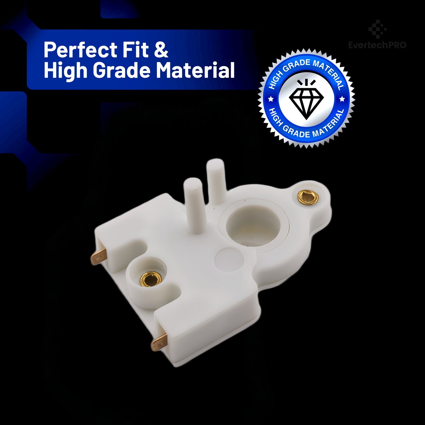 EverTechPro WB24T10071  WB24K5047 Range Gas Valve Switch Replacement – Spark Ignition Switch / Gas Valve Module – Fits Select GE, Hotpoint & RCA Gas Cooktops