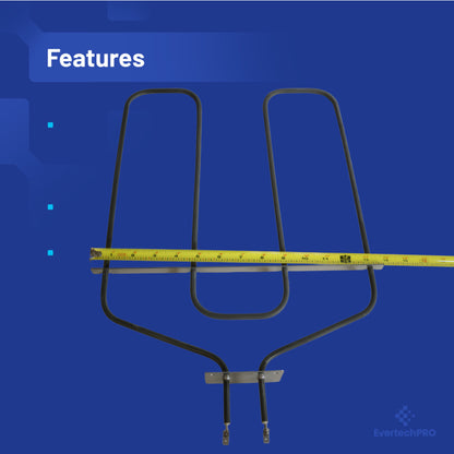 WB44K10002 / WB30X46986 Oven Bake Element Replacement, Compatible with GE Electric Ranges, OEM-Quality Heating Performance