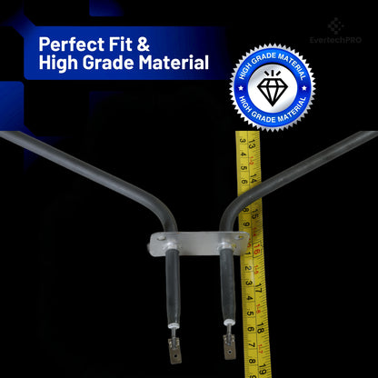 WB44K5009 Oven Broil Element Replacement, Replaces 344895, Compatible with GE Wall Ovens, OEM-Quality Upper Heating Element