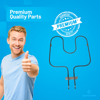 WB44K5013 Oven Bake Element Replacement, Replaces 344894, Compatible with GE Wall Ovens, OEM-Quality Lower Heating Element