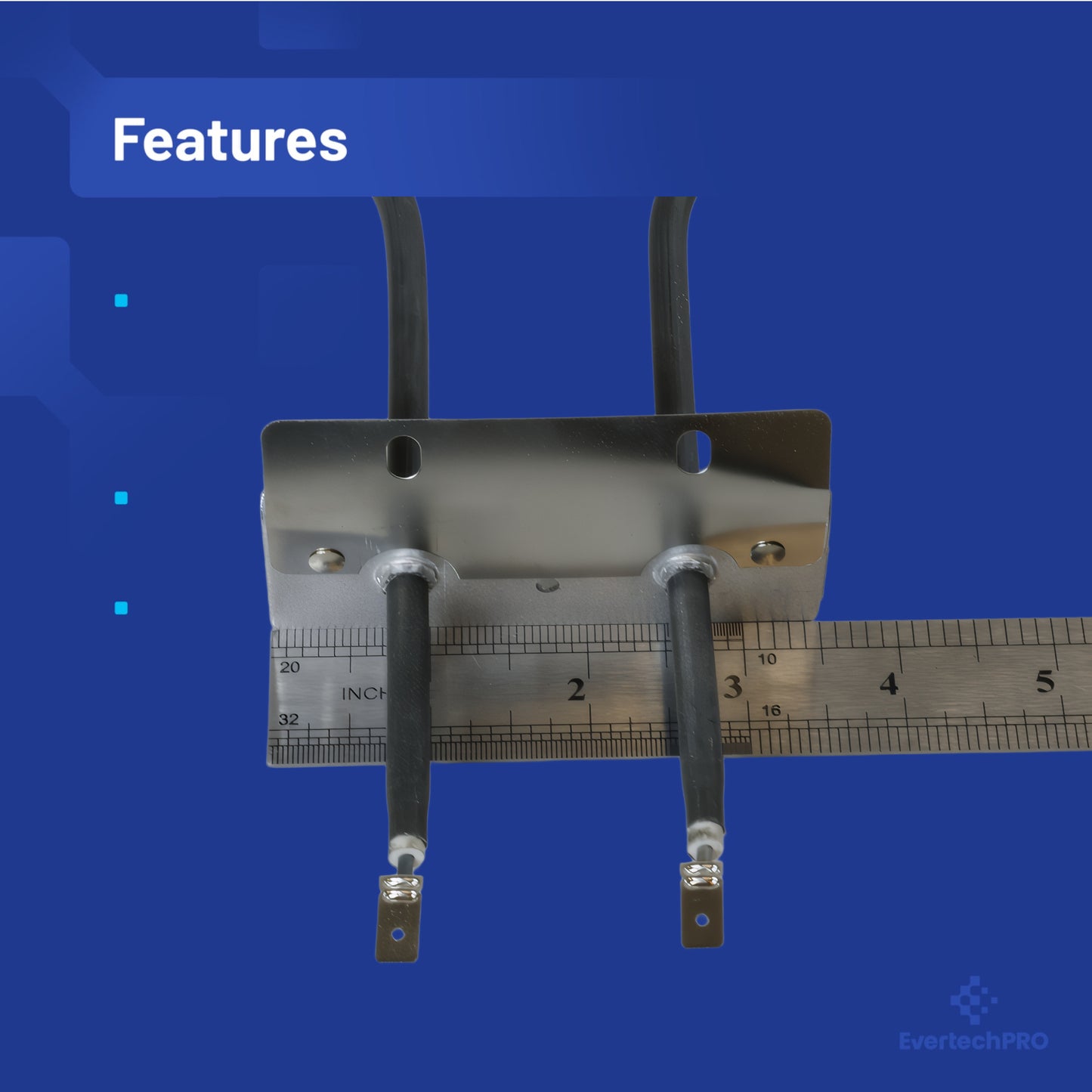 WB44K5013 Oven Bake Element Replacement, Replaces 344894, Compatible with GE Wall Ovens, OEM-Quality Lower Heating Element