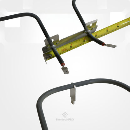 WB44T10010 is a direct replacement for the original OEM bake heating element. Fully compatible with GE electric ovens and ranges that require part number WB44T10010