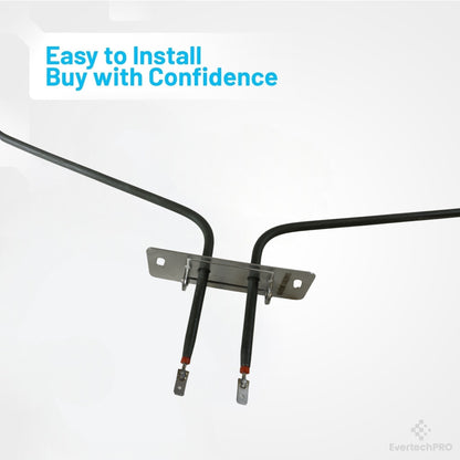 WB44X10016 Oven Bake Heating Element Replacement for GE Electric Ranges