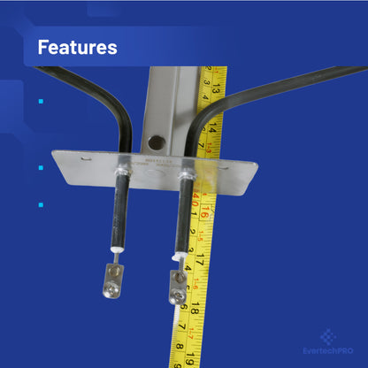 EvertechPRO WB44X134 Broil Element Replacement for GE Wall Oven 3380 AH249386 EA249386 PS249386