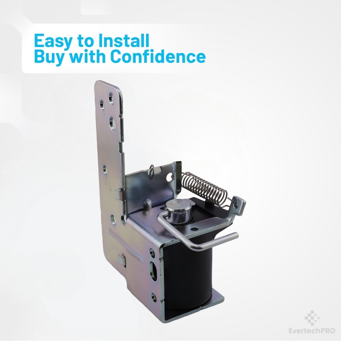 WD21X10060 Dishwasher Drain Solenoid Kit and Bracket for GE