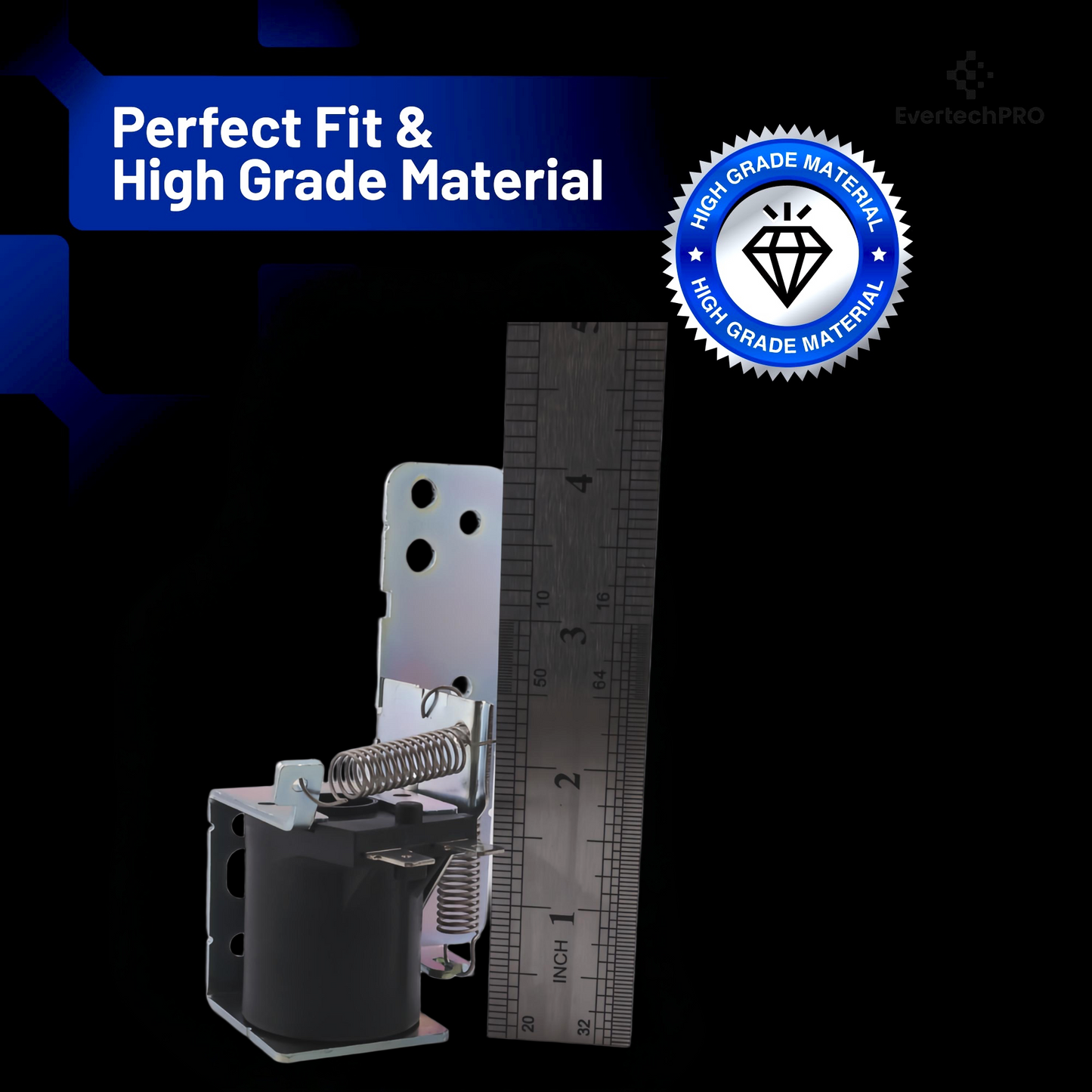 WD21X10060 Dishwasher Drain Solenoid Kit and Bracket for GE