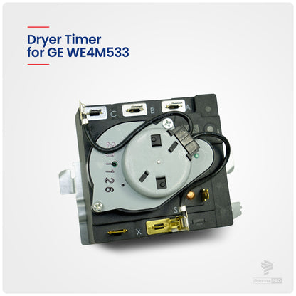 ForeverPRO WE4M533 Timer for GE Dryer WE4M364