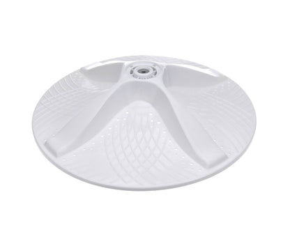 WH43X32857 Washplate Impeller Compatible with GE Clothes Washing Machines, Replaces WH43X24152, WH43X25449, WH43X30198
