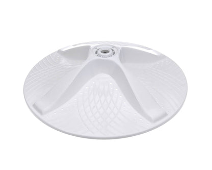 WH43X32857 Washplate Impeller Compatible with GE Clothes Washing Machines, Replaces WH43X24152, WH43X25449, WH43X30198