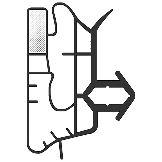 WR14X27231 Door Gasket - FF for GE
