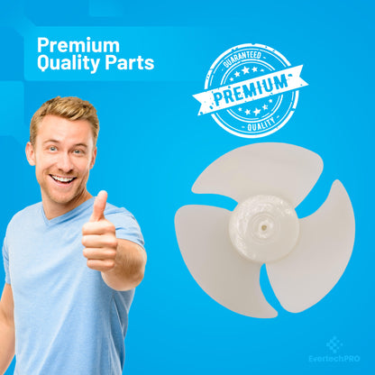 EvertechPRO WR60X10208 / WR60X30922 Evaporator Fan Motor – OEM-Quality Replacement for GE / Hotpoint Refrigerators – Silent & Reliable Cooling