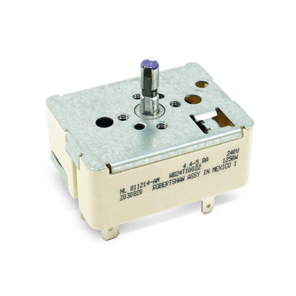 EvertechPRO Range Infinite Switch Control Replacement for GE WB24T10022 769689 AH236747 EA236747 PS236747