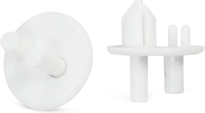 EvertechPRO 241993001 Refrigerator Crisper Cover Support for Frigidaire 240350802, 7241993001