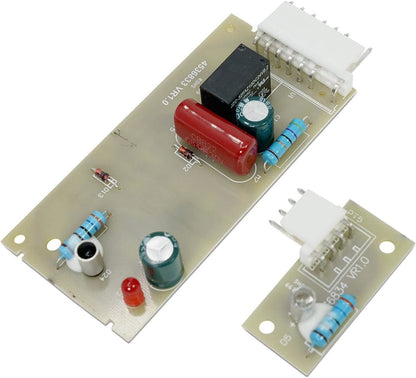 EvertechPRO W10757851 Refrigerator Refrigerator P. C. Board Kit Replacement for Whirlpool 4389102 2198585 2198586 2220398 2220402