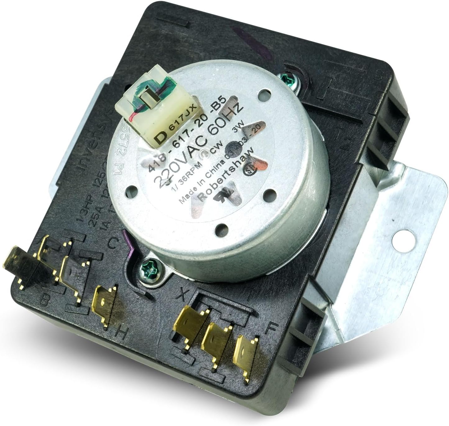 EvertechPRO W10185972 Timer Replacement for Whirlpool Dryer 1481701 AH2348527 EA2348527 PS2348527