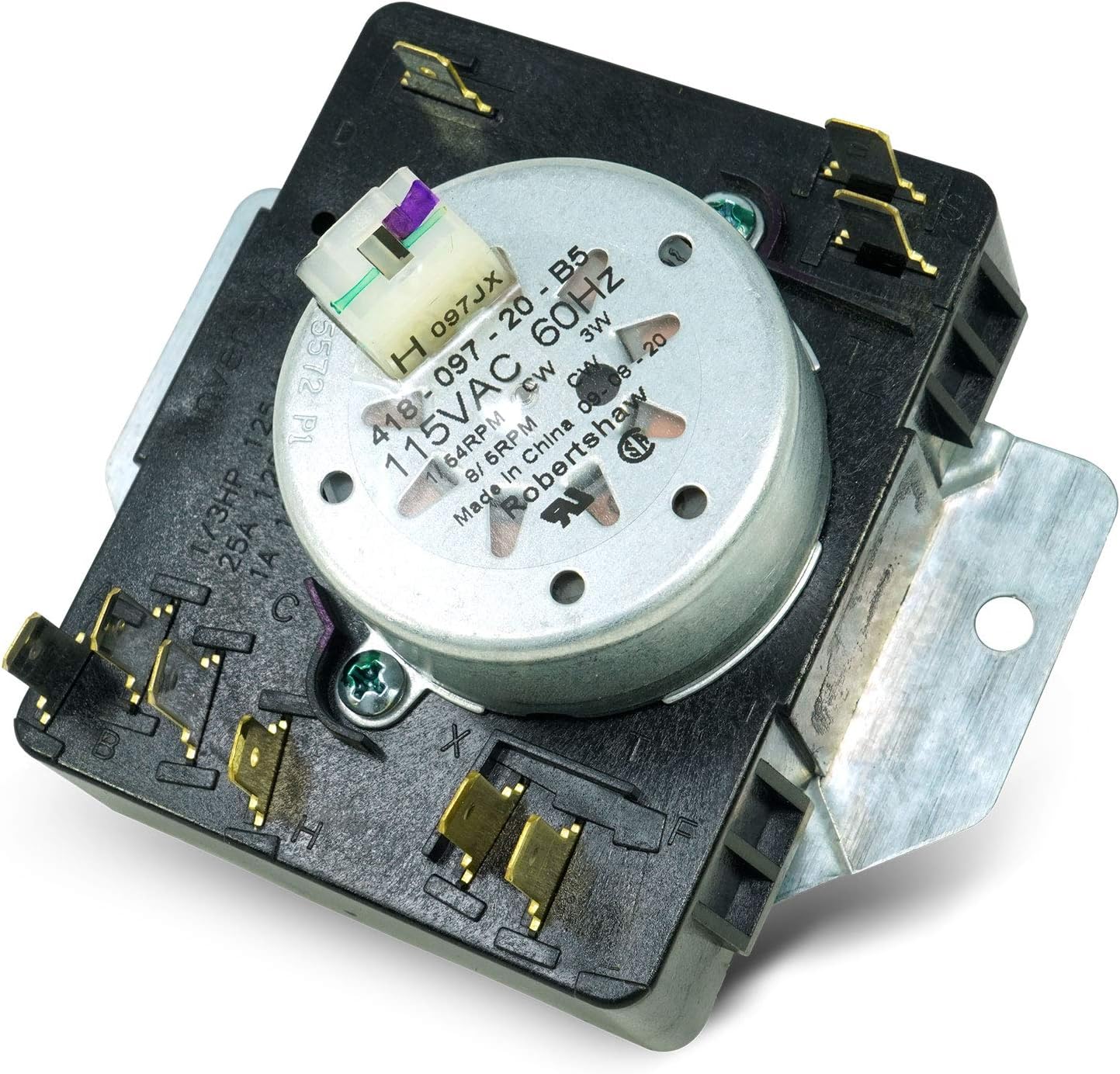 EvertechPRO Dryer Timer Replacement for Whirlpool W10186032 2116926 AH3500198 EA3500198 PS3500198