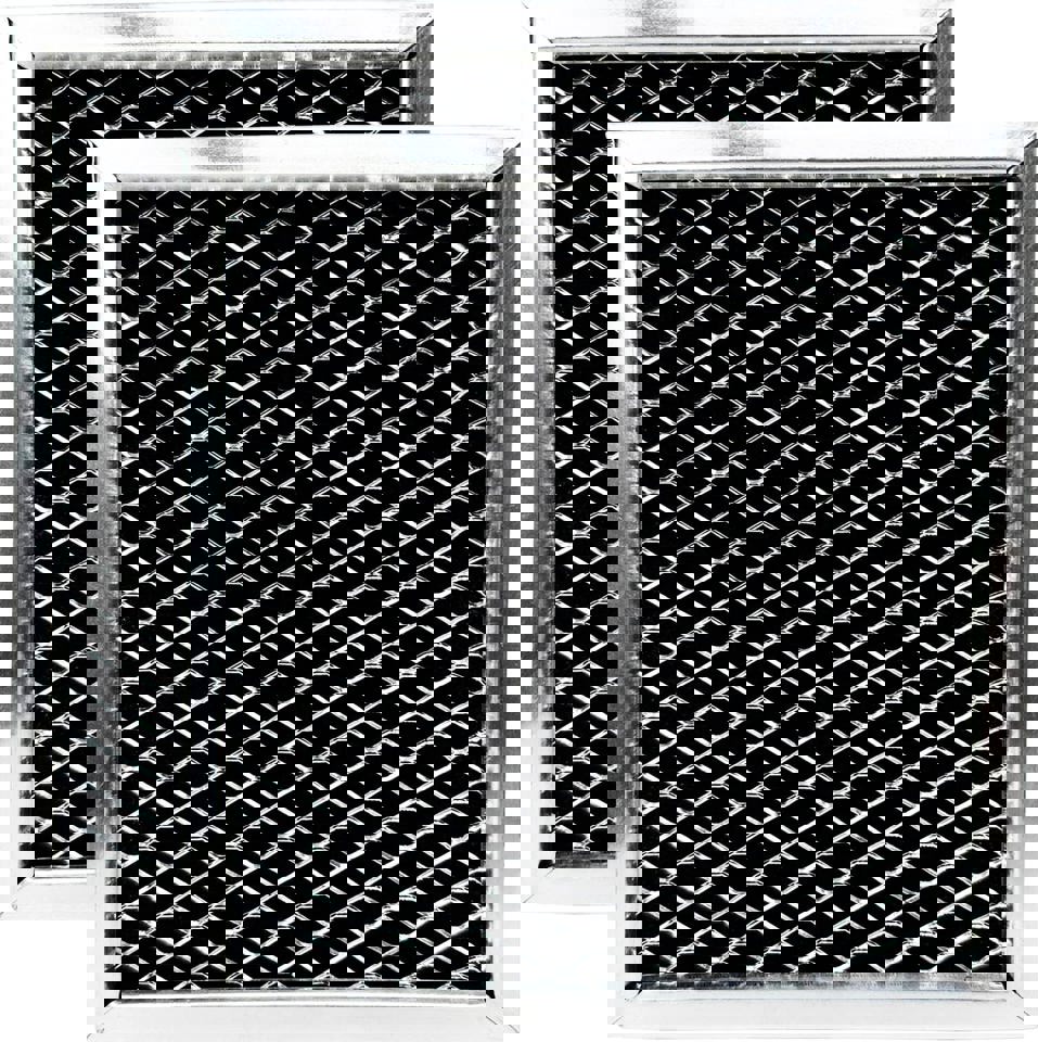 EvertechPRO 8206230A Microwave Charcoal Filter for Whirlpool 2 Pack