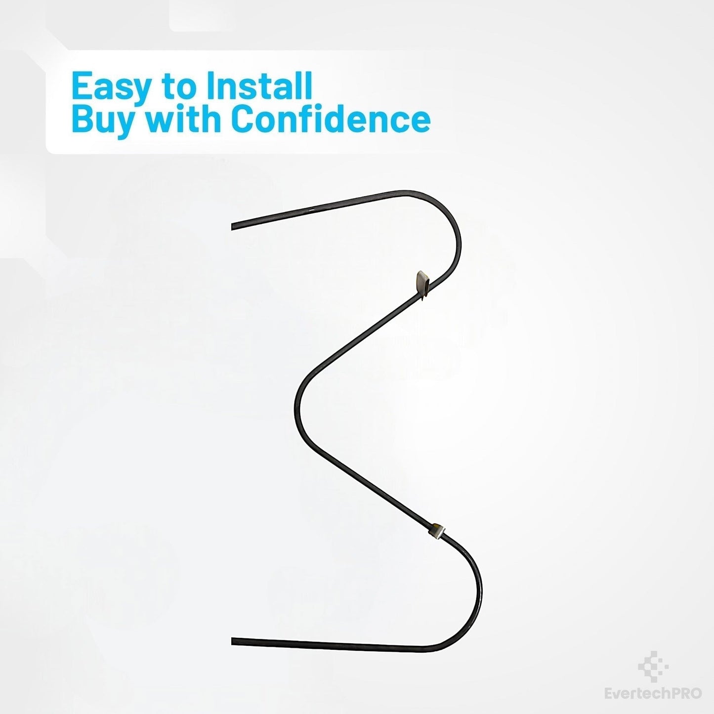 Evertechpro 316075103 316075104 5303051519 Oven Bake Heating Element for Frigi-daire, Ken-more Replaces Numbers 316075102, 3203534, 09990062, 316075100, 316282600,316075103