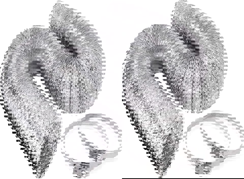 Universal FAFVDL Dryer Ft Flexible Aluminum Foil Vent Duct Line