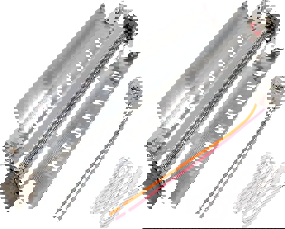 EvertechPRO All-in-one Repair Maintenance Kit Includes WR51X10055 Defrost Heater WR55X10025 Temperature Sensor WR50X10068 Defrost Thermostat 3 Pack Replacement for GE Refrigerator 914088 AH303781