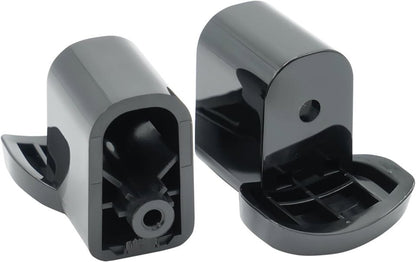 EvertechPRO WB06X10939 Black end cap Pack of 2 Replacement for GE Microwave