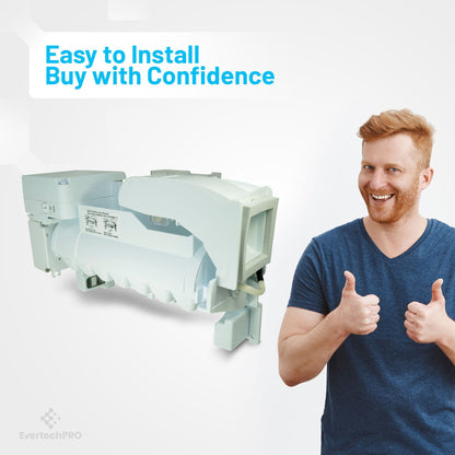 EvertechPRO AEQ73110205 Ice Maker for LG Refrigerator AEQ72910401 AEQ72910404 AEQ72910405