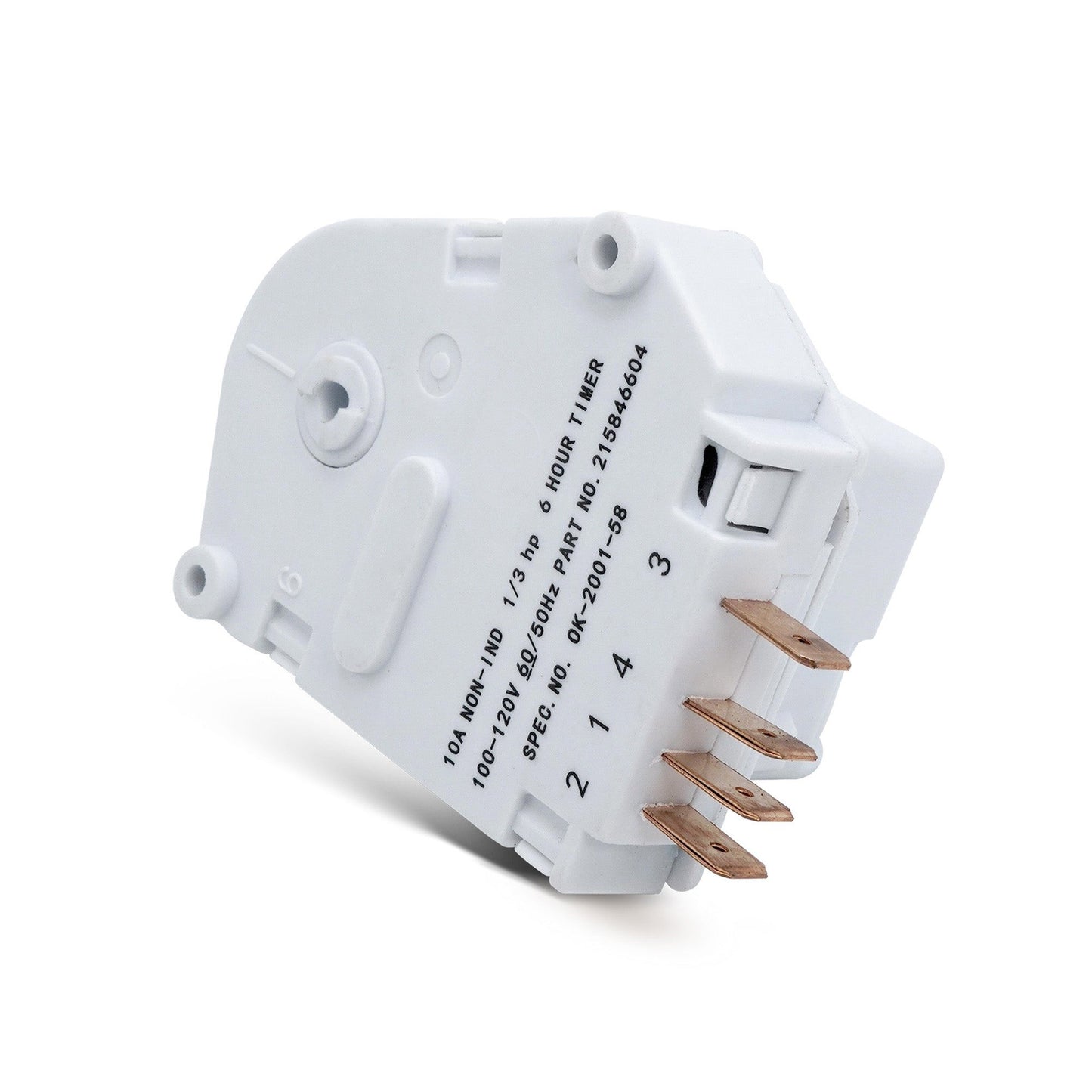 EvertechPRO 215846604 Defrost Timer for Frigi-daire Refrigerator 120V