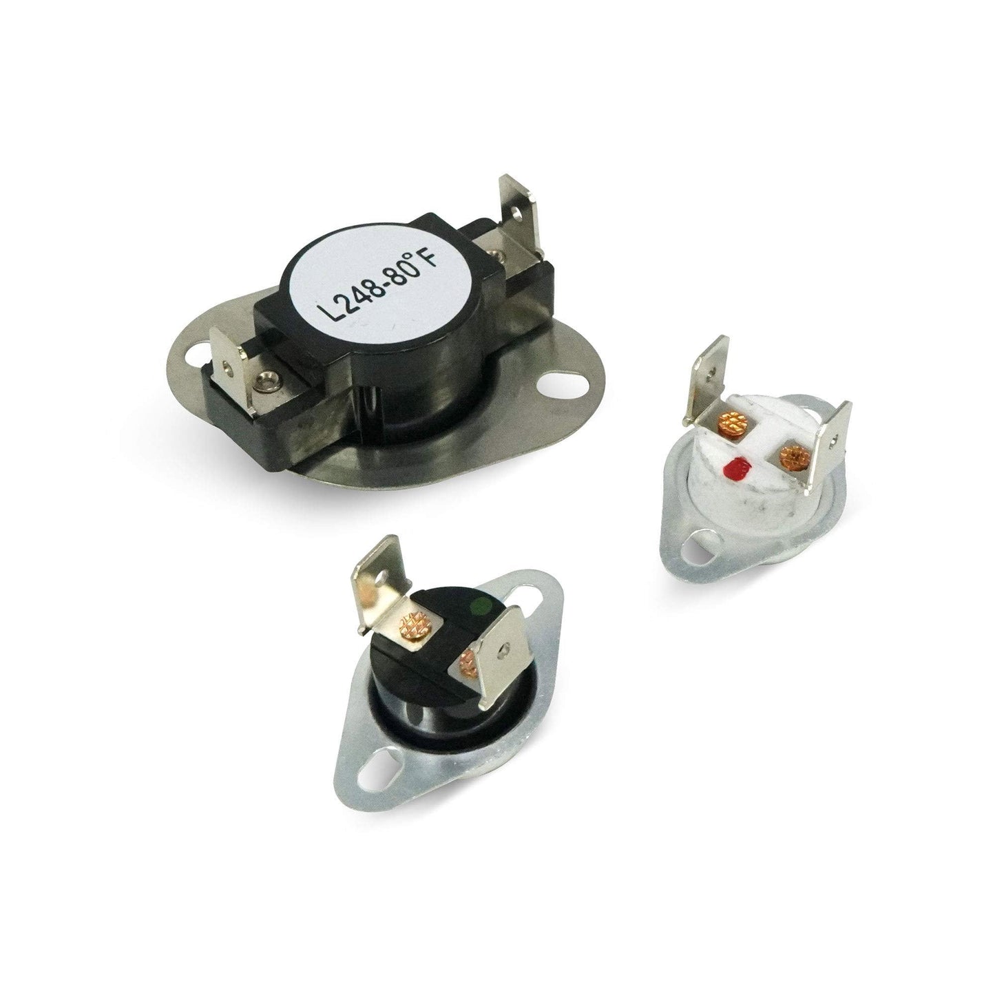 EvertechPRO LA-1053 Dryer Thermostat Kit Replacement for Admiral Dryer LA-1053 3344 53-0143 53-0170