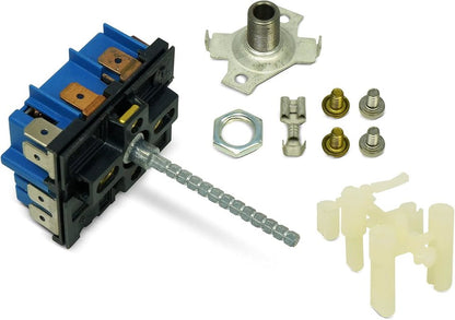 EvertechPRO 8203536 Infinite Switch Replacement for Whirlpool Range 903057-9010 535944 G50013539 G50013540 8203534 PJ030008 PJ030017
