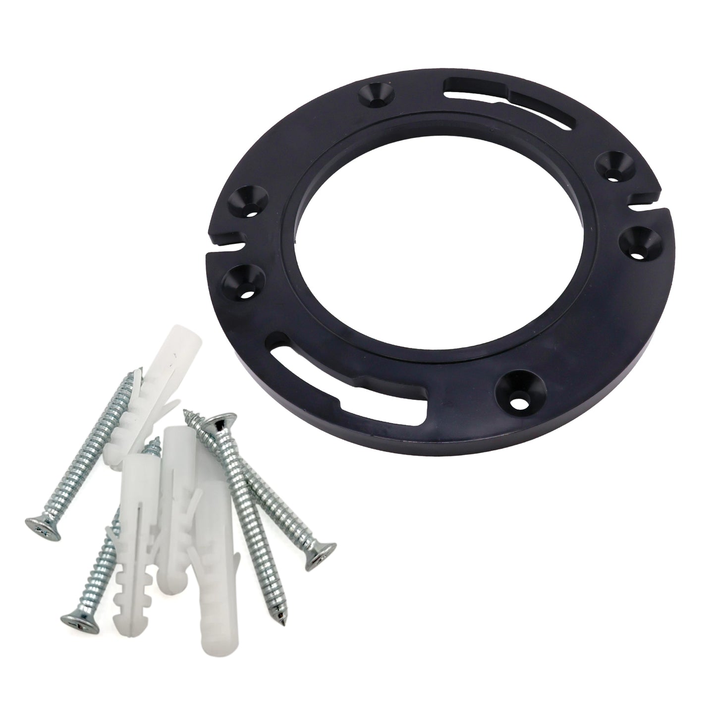 EvertechPro Toilet Wax Ring Kit with Reinforced Flange & Bolts – Fits 3” to 4” Waste Lines – Leak-Proof, Durable, Easy Installation – Includes Mounting Hardware