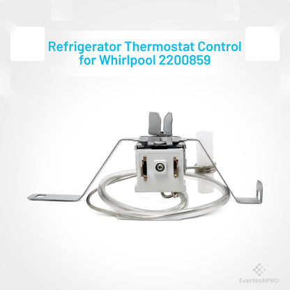 EvertechPRO Refrigerator Cold Control Replacement for Whirlpool 2200859 2200830 2210378 2210379 455664
