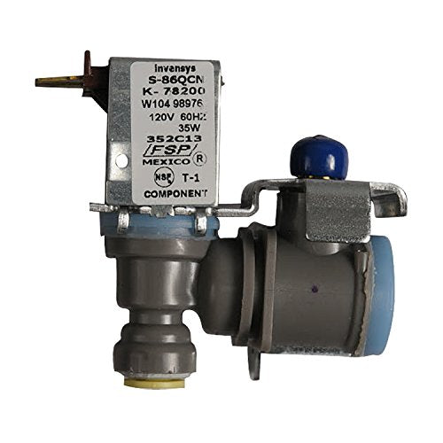 EvertechPRO Refrigerator Valve Original Version for Whirlpool W10498976 W10420082 WPW10498976