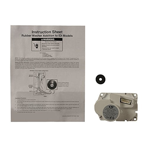 EvertechPRO W10822606 Refrigerator Motor Replacement for Whirlpool W10271506 2322580 2326873 W10215646