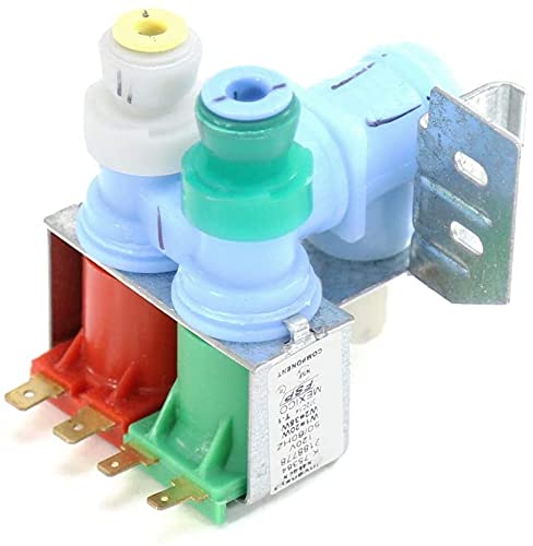 EvertechPRO W10853654 Inlet Valve Replacement for Whirlpool Refrigerator 2155062 2181706 2181707 2181729