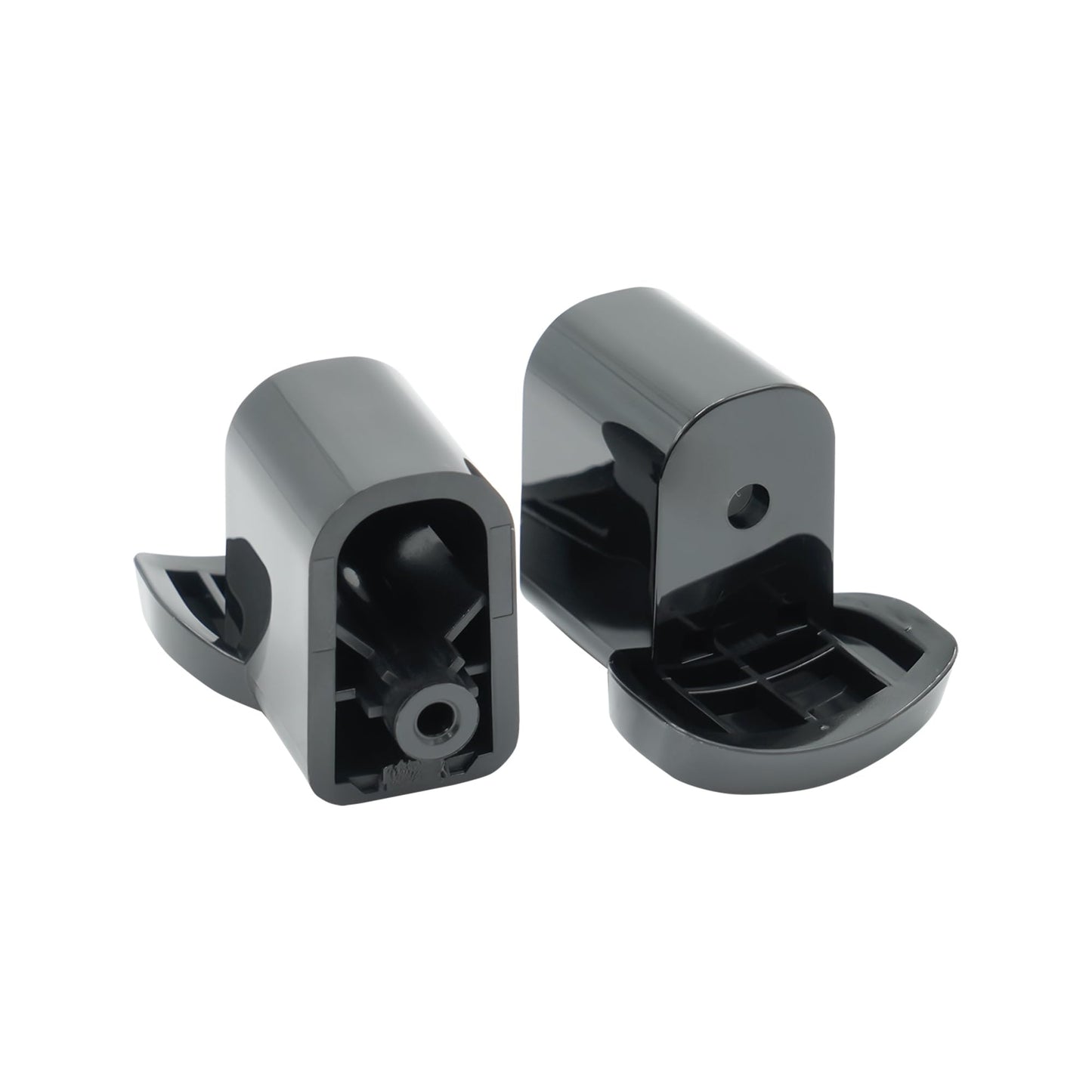 EvertechPRO WB06X10939 Black end cap Pack of 2 Replacement for GE Microwave