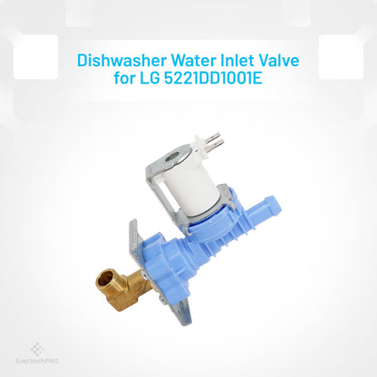 EvertechPRO 5221DD1001E Valve Assembly Inlet Replacement for LG Appliance 2977831 PS8769826 5221DD1001C