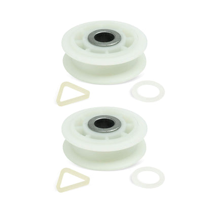 EvertechPRO 279640 Idler Pulley Pack of 2 Replacement for Whirlpool Dryer 2958 3388672 697692 AH334244