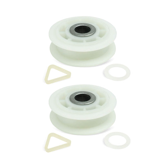 EvertechPRO 279640 Idler Pulley Pack of 2 Replacement for Whirlpool Dryer 2958 3388672 697692 AH334244