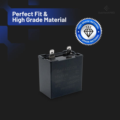 EvertechPRO 5304464438 Capacitor Replacement for Frigidaire Refrigerator 216236200 216236300 216985003 218719201