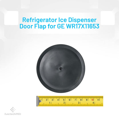 EvertechPRO WR17X11653 Refrigerator Ice Door flapper for GE WR17X3093, WR17X3492