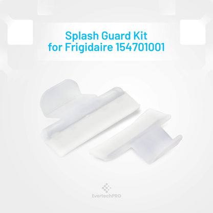 EvertechPRO 154701001 Splash Shield Kit Replacement for Frigidaire Dishwasher 1465007 154685101 AH2203346 EA2203346