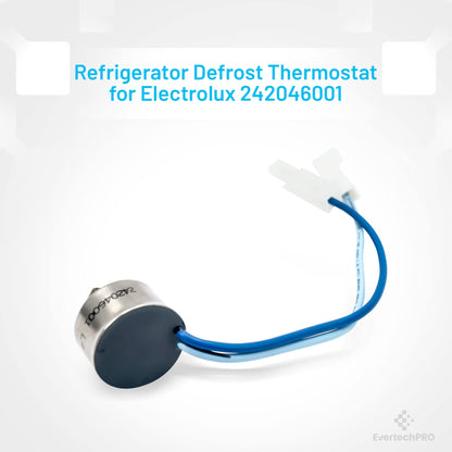 EvertechPRO Refrigerator Thermostat Defrost Replacement for Frigidaire 242046001 1564839 AH2378768 EA2378768 PS2378768