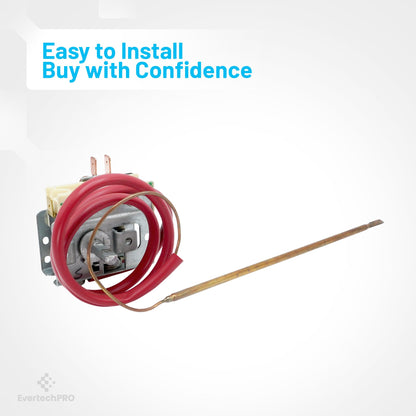 EvertechPRO WB20K5027 Range Oven Thermostat Replacement for GE