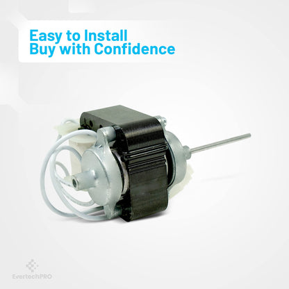 EvertechPRO Refrigerator Motor(Mech) Cooling Replacement for LG 4680JB1026H 1330001 AH3523107 EA3523107 PS3523107