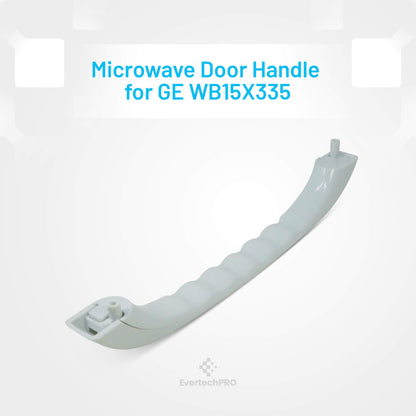 EvertechPRO WB15X335 Microwave Door Handle Replacement for GE Microwave 245574 AH232260 EA232260 PS232260